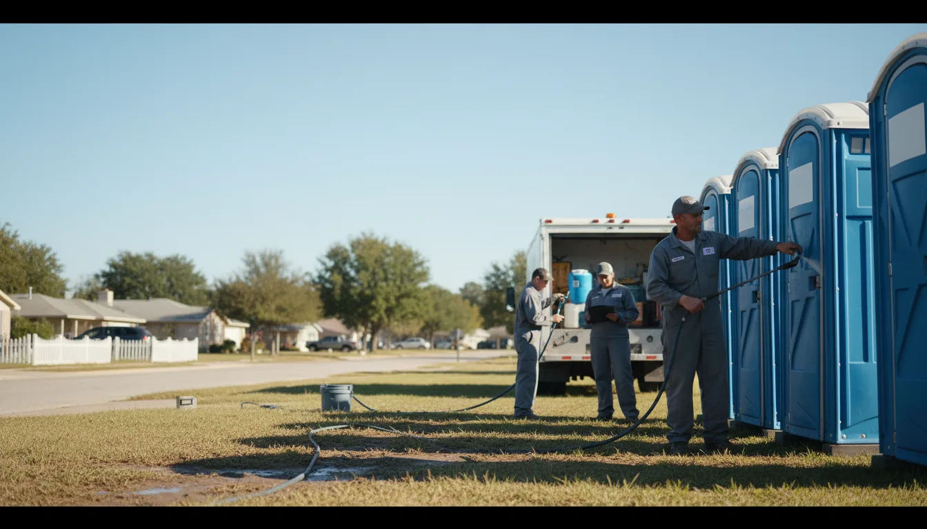 Long-Term Portable Toilet Rental in Cushing, WI near me
